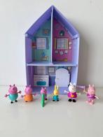 Speelhuis, huis + figuren pappa, mamma, George, Peppa Big, Ophalen of Verzenden, Zo goed als nieuw