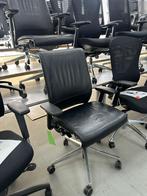 Steelcase Think bureaustoel - Leer - NEN 1335, Ophalen, Zo goed als nieuw, Zwart