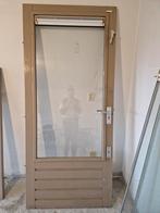 Hardhouten Merbau buitendeur, Doe-het-zelf en Verbouw, Deuren en Horren, Ophalen, Gebruikt, 80 tot 100 cm, Buitendeur