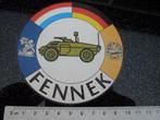 sticker fennek logo leger army verkenningsvoertuig, Verzenden, Zo goed als nieuw, Bedrijf of Vereniging