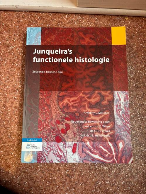 Junqueira's functionele histologie, Boeken, Studieboeken en Cursussen, Zo goed als nieuw, WO, Beta, Ophalen of Verzenden