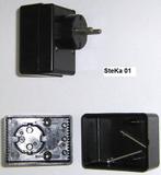 Electronica kastjes kunststof met 220 Volt stekker, Ophalen of Verzenden, Nieuw