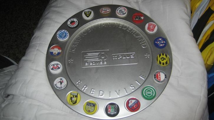 Kampioensschaal eredivisie 2007-2008 PLUS, Verzamelen, Sportartikelen en Voetbal, Zo goed als nieuw, Overige typen, Overige binnenlandse clubs