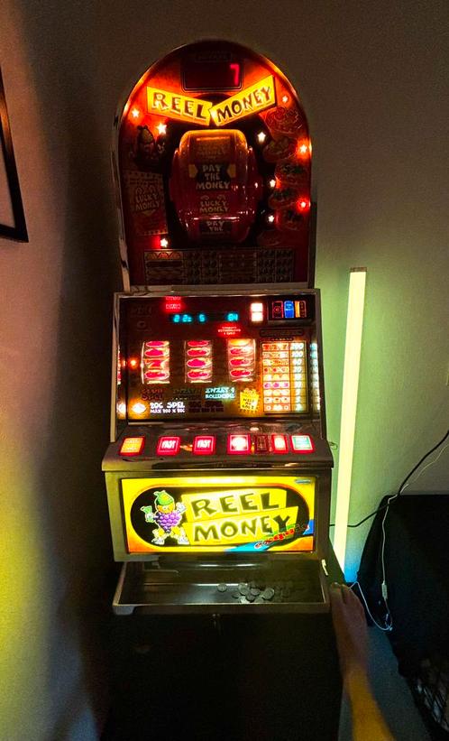 Gokkast lucky money, Verzamelen, Automaten | Gokkasten en Fruitautomaten, Gebruikt, Ophalen