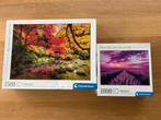 Twee Clementoni Puzzels (1000 & 1500 stukjes), Ophalen, 500 t/m 1500 stukjes, Zo goed als nieuw, Legpuzzel