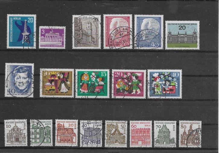 Berlijn, jaargang 1963/1964, gestempeld, kompleet., Postzegels en Munten, Postzegels | Europa | Duitsland, Gestempeld, Overige periodes