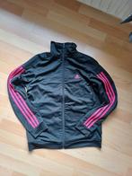 Adidas traningsvest zwart roze, Gedragen, Maat 42/44 (L), Ophalen of Verzenden, Zwart