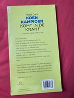 Luisterboek Koen kampioen komt in de krant - Fred Diks  2015, Boeken, Luisterboeken, Ophalen of Verzenden, Cd, Kind