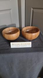 Wedgwood houten fuitschaal kommen, Overige materialen, Nieuw, Ophalen of Verzenden, Schaal of Schalen