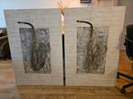 Saxofoon Schilderijen Set, Antiek en Kunst, Kunst | Schilderijen | Klassiek, Ophalen