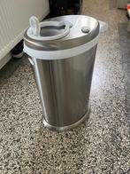 Ubbi luieremmer prullenbak staal chrome RVS geurloos modern, Ophalen of Verzenden, Zo goed als nieuw, Overige typen