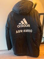 Originele Ajax jeugd jas ABN-AMRO mt. S/M, Kleding | Heren, Zwart, Ophalen of Verzenden, Zo goed als nieuw, Adidas