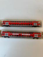 Fleischmann 8625 dubbeldekker  en 8624 1e en 2e klas, Hobby en Vrije tijd, Gelijkstroom, Fleischmann, Wagon, Ophalen of Verzenden