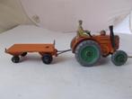 1955 Dinky Toys 301 FIELD MARSHALL+1949 25G SMALL TRAILER -A, Hobby en Vrije tijd, Modelauto's | 1:43, Ophalen of Verzenden, Gebruikt