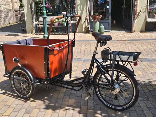 Elektrische bakfiets, Fietsen en Brommers, Fietsen | Bakfietsen, Zo goed als nieuw, Overige merken, 4 kinderen of meer, Ophalen