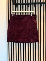 MSCH donkerrood rokje rib xl, Maat 46/48 (XL) of groter, Ophalen of Verzenden, Zo goed als nieuw, Boven de knie