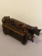 Antieke afrikaanse Dogon-medicijnkist, Antiek en Kunst, Ophalen of Verzenden