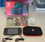 Nintendo Switch compleet VERKOCHT, Ophalen of Verzenden, Zo goed als nieuw, Switch Original