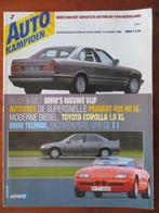 Autokampioen 2 1988 BMW 5, 405 MI 16, Corolla, Z1, Dakar, Nieuw, BMW, Ophalen of Verzenden