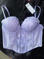 Nieuw paarse bustier korset bh primark maat 75C, Ophalen of Verzenden, Paars, BH