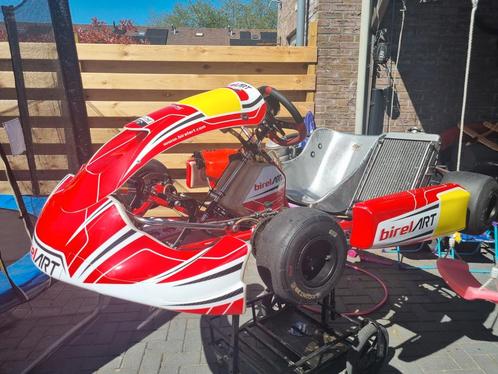 Birel s14 bj 2022 met tm k9c 125cc, Sport en Fitness, Karting, Zo goed als nieuw, Kart, Ophalen of Verzenden