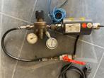 Dubbel drukventiel met gasverwarmer, Ophalen of Verzenden, Gebruikt