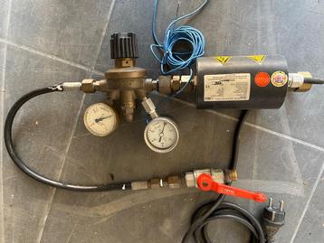 Dubbel drukventiel met gasverwarmer beschikbaar voor biedingen
