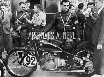 BMW 500 type 255 Kompressor factory racer 1936 Karl Gall mot beschikbaar voor biedingen