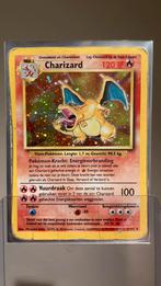Charizard Base Set Nederlands, Hobby en Vrije tijd, Verzamelkaartspellen | Pokémon, Verzenden, Gebruikt, Losse kaart, Foil