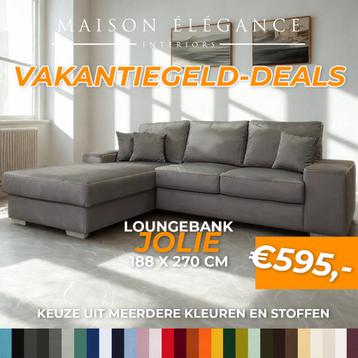 Loungebank Jolie €595,- beschikbaar voor biedingen
