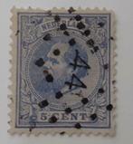 NVPH 19 - Puntstempel 44 ('s-Gravenhage), Postzegels en Munten, Verzenden, T/m 1940, Gestempeld
