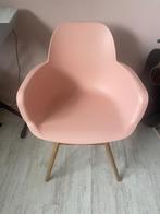 1 roze kuipstoel, Huis en Inrichting, Stoelen, Ophalen, Kunststof, Gebruikt, Overige kleuren