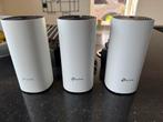 TP-Link M4R 1200AC Deco router access points 3 stuks, Ophalen of Verzenden, Zo goed als nieuw