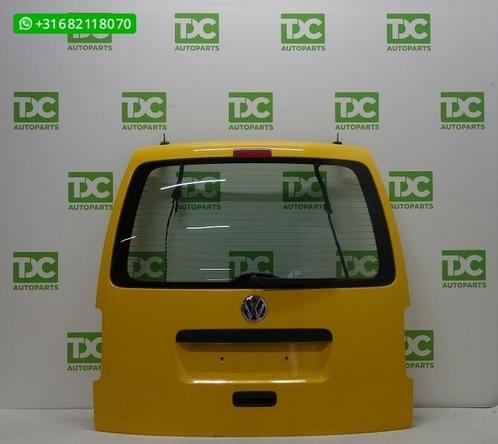 Volkswagen Caddy ('03-'14) Achterklep geel met ruit, Auto-onderdelen, Carrosserie en Plaatwerk, Achterklep, Volkswagen, Gebruikt