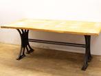 Grote houten tafel 27406, Gebruikt, Ophalen of Verzenden