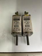 2x Holec HH Isodin P852-0 gF-160A Zekeringen, Gebruikt, ., Ophalen of Verzenden, .