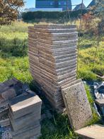 Grindtegels (40x40) 56 stuks GRATIS, Tuin en Terras, Tegels en Klinkers, Ophalen of Verzenden, Zo goed als nieuw, Beton, Terrastegels