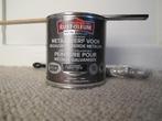 Rust-oleum metaalverf gegalvaniseerde metalen gitzwart:200ml, Ophalen, Gebruikt, Zwart, Verf