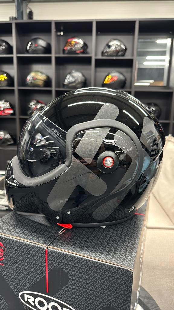NIEUWE ROOF Twin – Maat XL – Kleine beschadiging, Motoren, Kleding | Motorhelmen, Systeemhelm, XL, Overige merken, Tweedehands