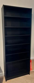 Billy boekenkast zwart eiken, Ophalen, 200 cm of meer, 50 tot 100 cm, Zo goed als nieuw