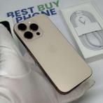 iPhone 16 pro 128GB dessert /ongebruikt + 12 maanden garanti, 256 GB, Apple, Zwart, Zonder simlock