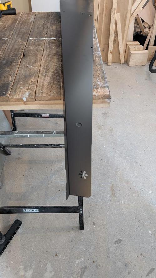 ESDEC FlatFix Fusion Winddeflector Links Portrait – Zwart, Doe-het-zelf en Verbouw, IJzerwaren en Bevestigingsmiddelen, Nieuw