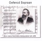 Oefen CD Sopraan Ein Deutsches Requiem Op.45 Brahms, Ophalen of Verzenden, Romantiek, Gebruikt, Vocaal