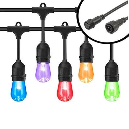 Feest verlichting te huur tot 40 met wit of kleur, Hobby en Vrije tijd, Feestartikelen | Verhuur, Zo goed als nieuw, Ophalen