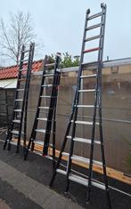 3 schilders ladders, Doe-het-zelf en Verbouw, Ladders en Trappen, Ophalen, 4 meter of meer