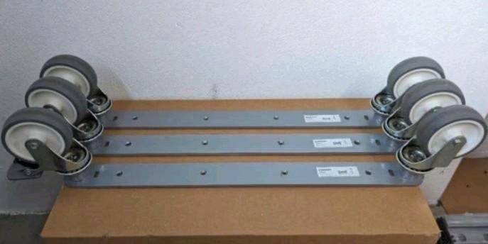5x Kallax ikea complete wielen wielset, Doe-het-zelf en Verbouw, Zwenkwielen, Gebruikt, Ophalen of Verzenden