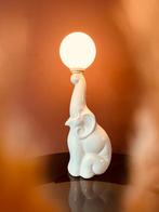 “80’s keramieken olifantenlamp, Ophalen of Verzenden, Zo goed als nieuw, Minder dan 50 cm