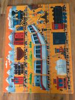 Leuke puzzel “Trains”., Ophalen, Meer dan 50 stukjes, Zo goed als nieuw