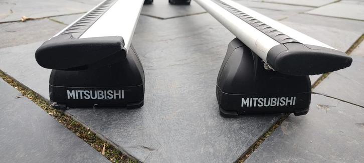 Mitsubishi PHEV Dakdragers + Rubberen Mattenset, Auto diversen, Dakdragers, Gebruikt, Ophalen of Verzenden