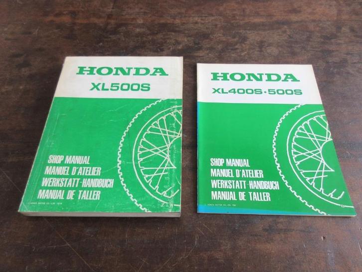 Honda XL500S XL400S Shop manual werkplaatshandboek, Motoren, Handleidingen en Instructieboekjes, Honda, Ophalen of Verzenden